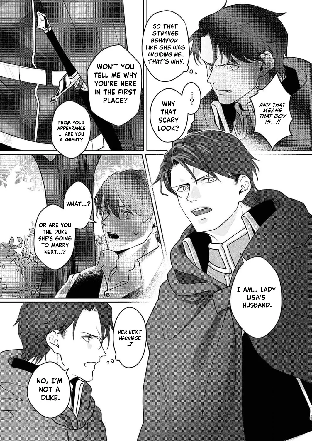 The Abandoned Bride Cannot See the Awkward Love of the Frontier Knight, chapter 3, page 25