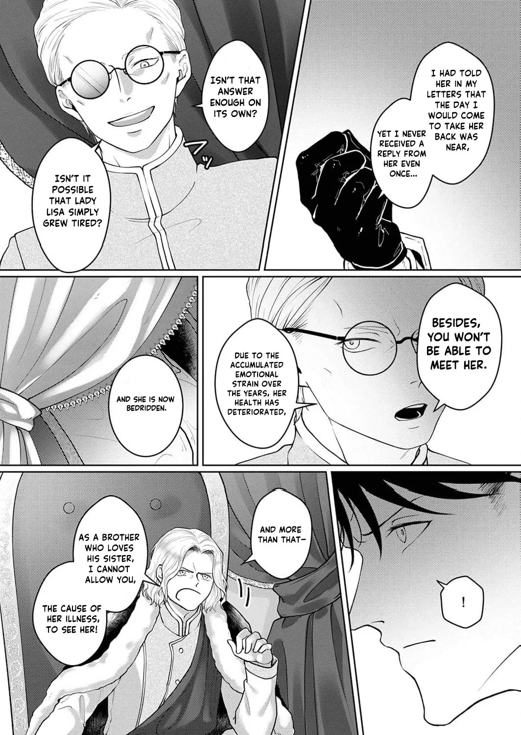 The Abandoned Bride Cannot See the Awkward Love of the Frontier Knight, chapter 3, page 41