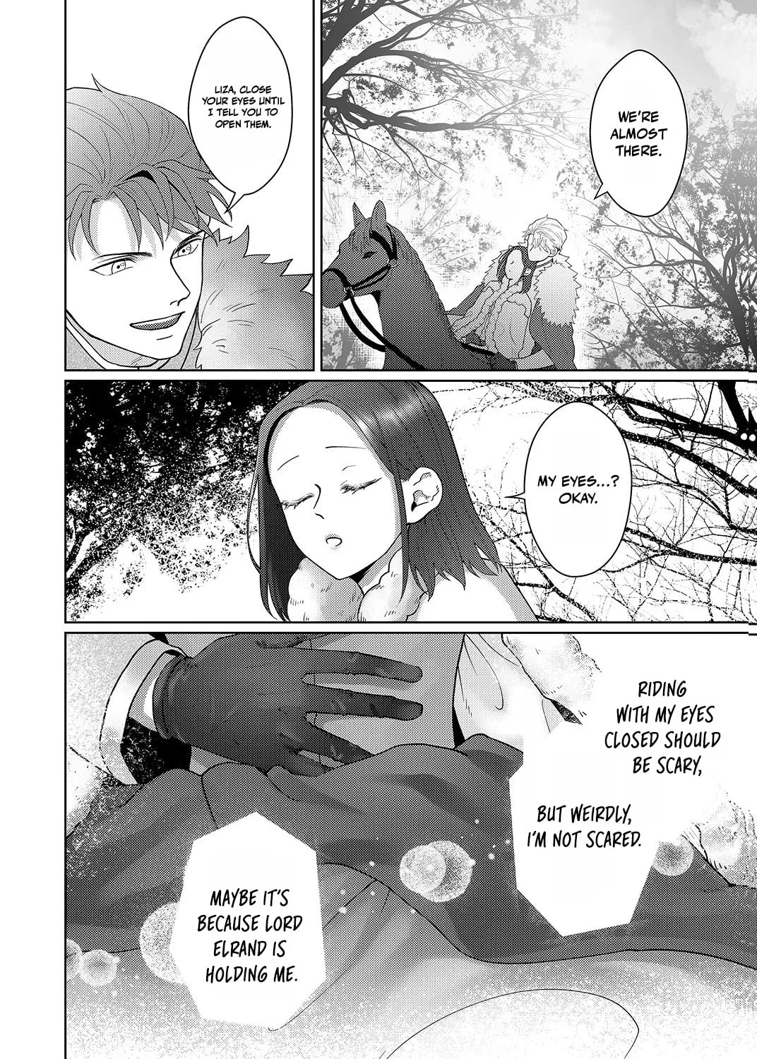 The Abandoned Bride Cannot See the Awkward Love of the Frontier Knight, chapter 11, page 35