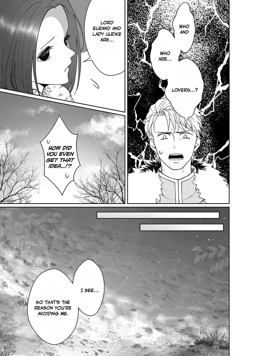 The Abandoned Bride Cannot See the Awkward Love of the Frontier Knight, chapter 11, page 45