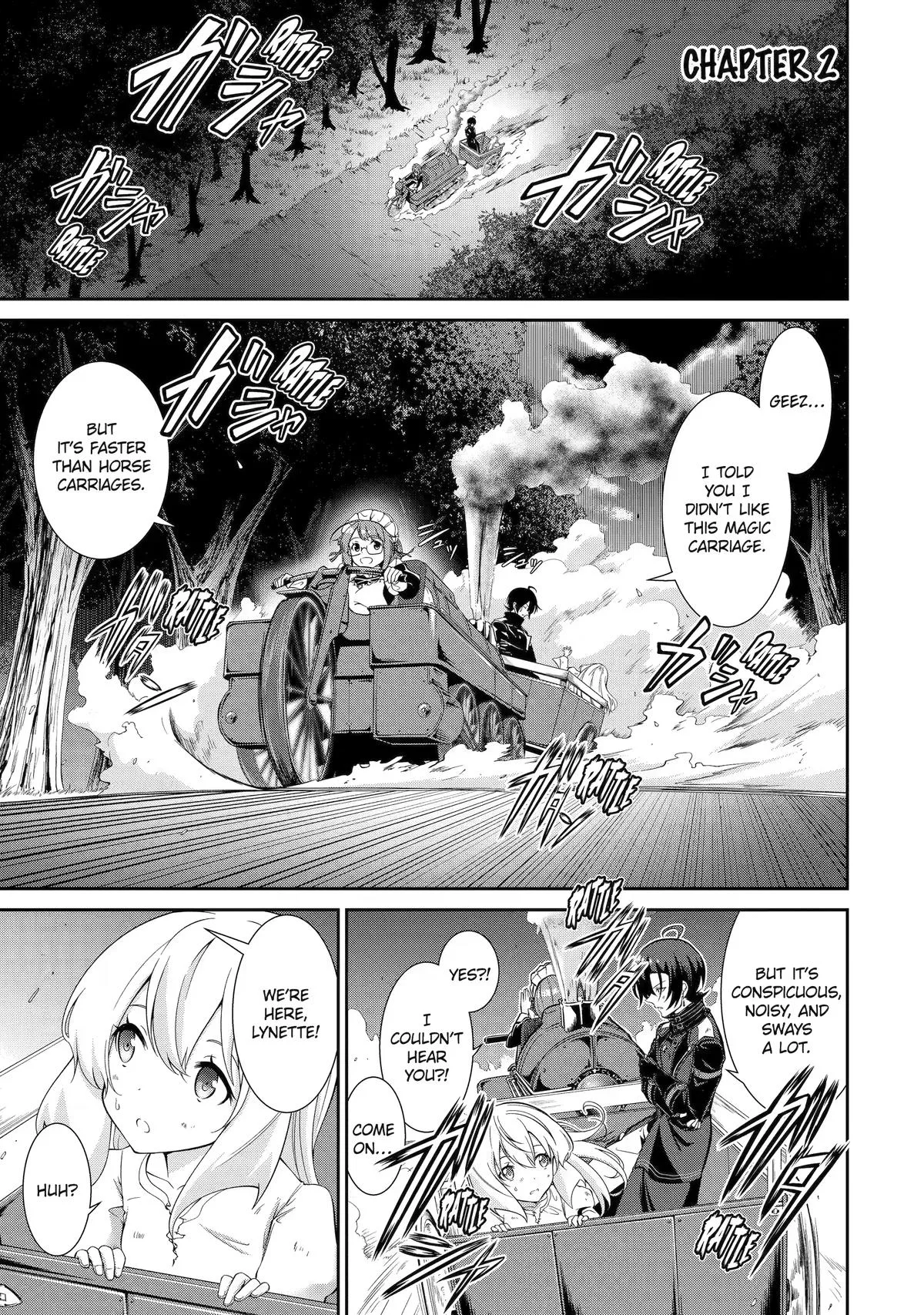 Trained to be the Ultimate Anti-magic Spellblade, chapter 2, page 1