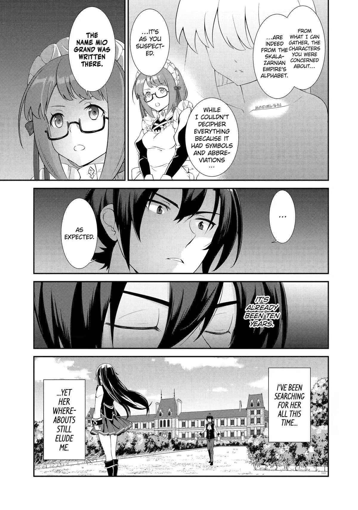 Trained to be the Ultimate Anti-magic Spellblade, chapter 2, page 11