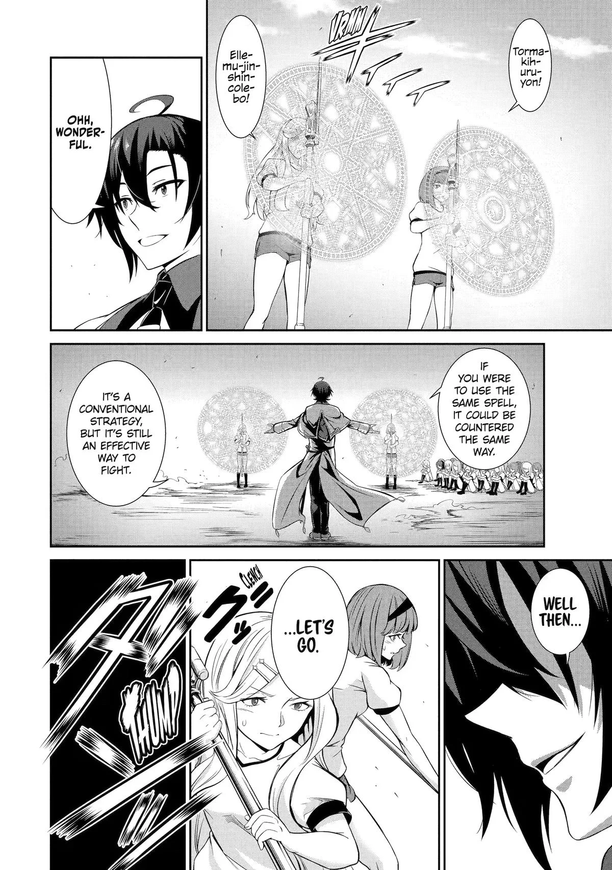 Trained to be the Ultimate Anti-magic Spellblade, chapter 4, page 44