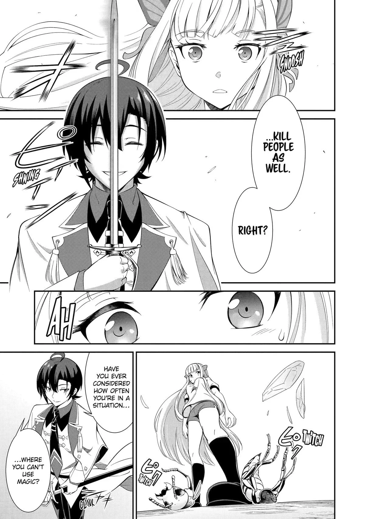 Trained to be the Ultimate Anti-magic Spellblade, chapter 4, page 53