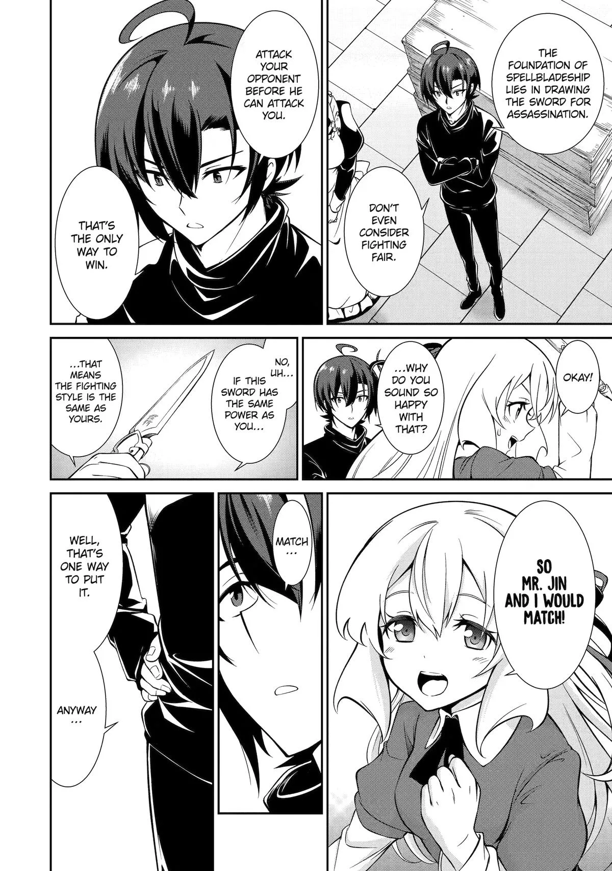 Trained to be the Ultimate Anti-magic Spellblade, chapter 5, page 34
