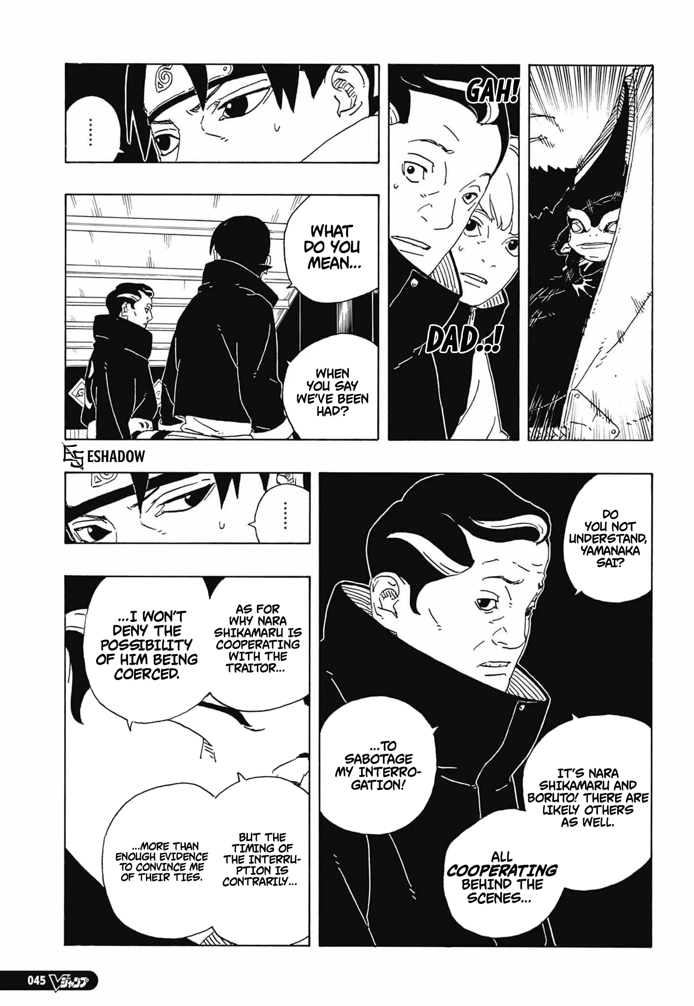 Boruto Two Blue Vortex Manga, chapter 36, page 9