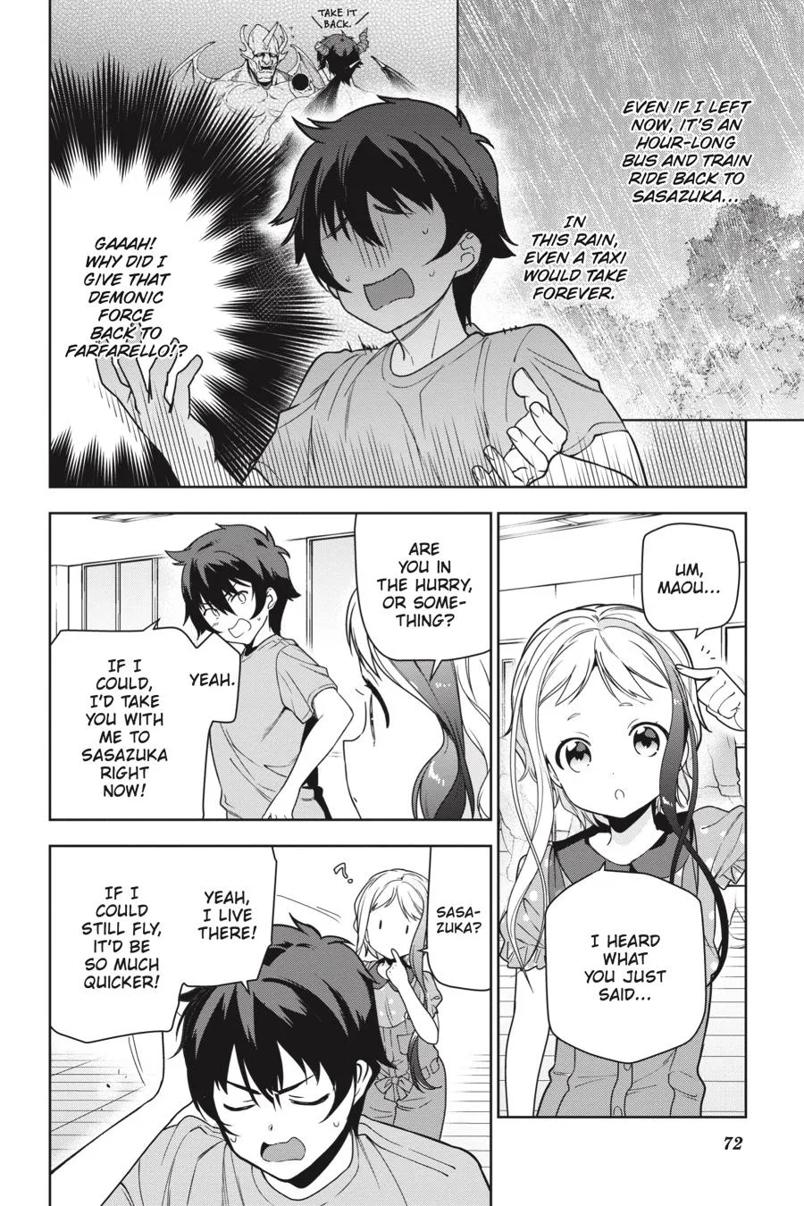 The Devil is a Part-Timer!, chapter 73, page 6