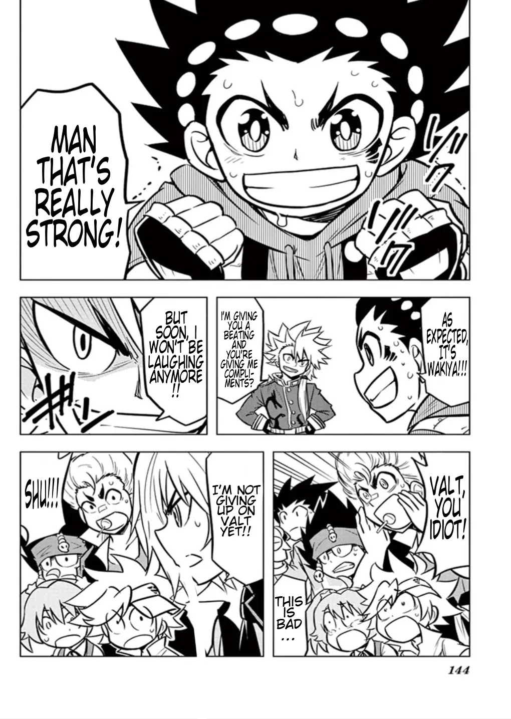 Beyblade Burst Manga, chapter 13, page 14