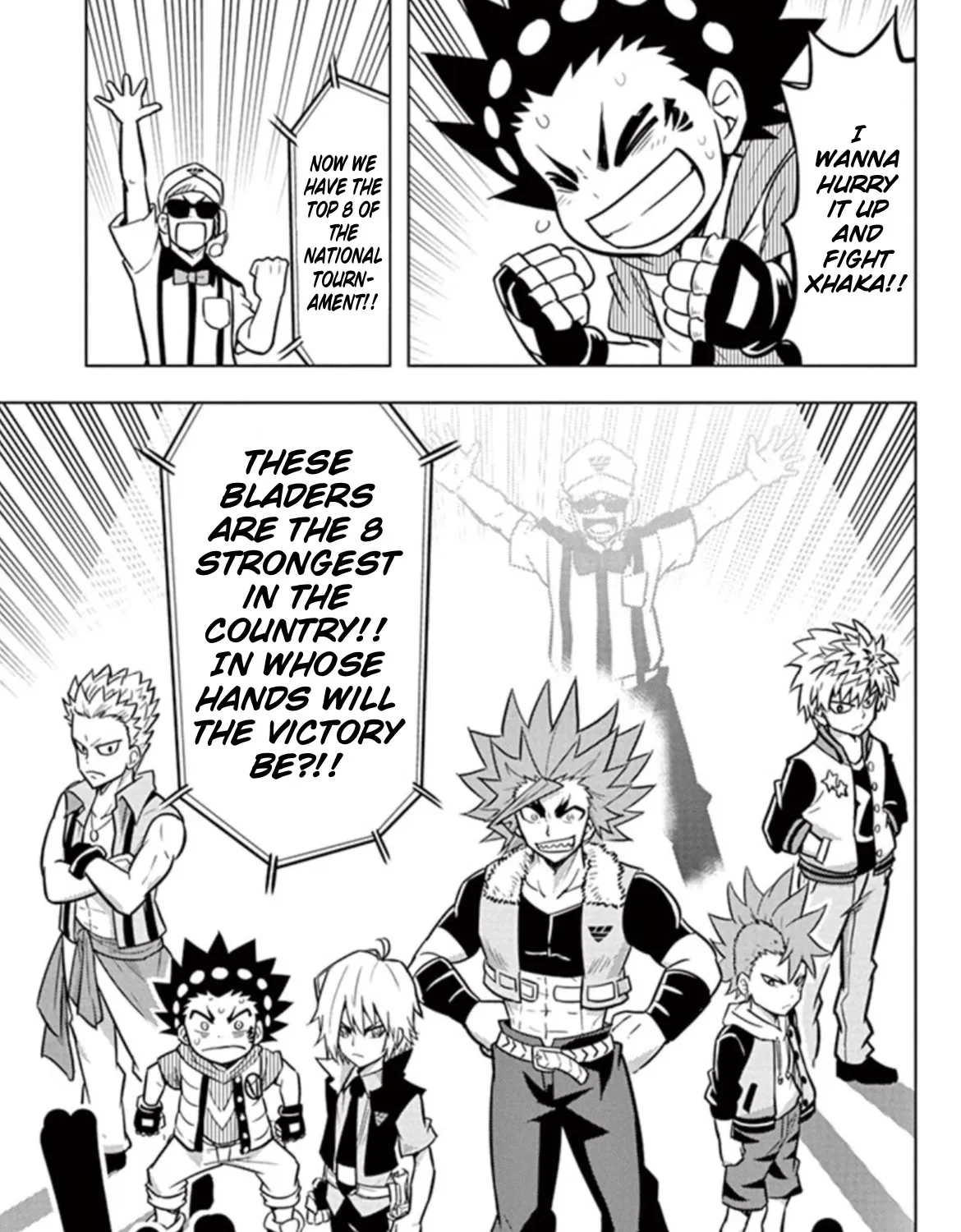 Beyblade Burst Manga, chapter 15, page 39