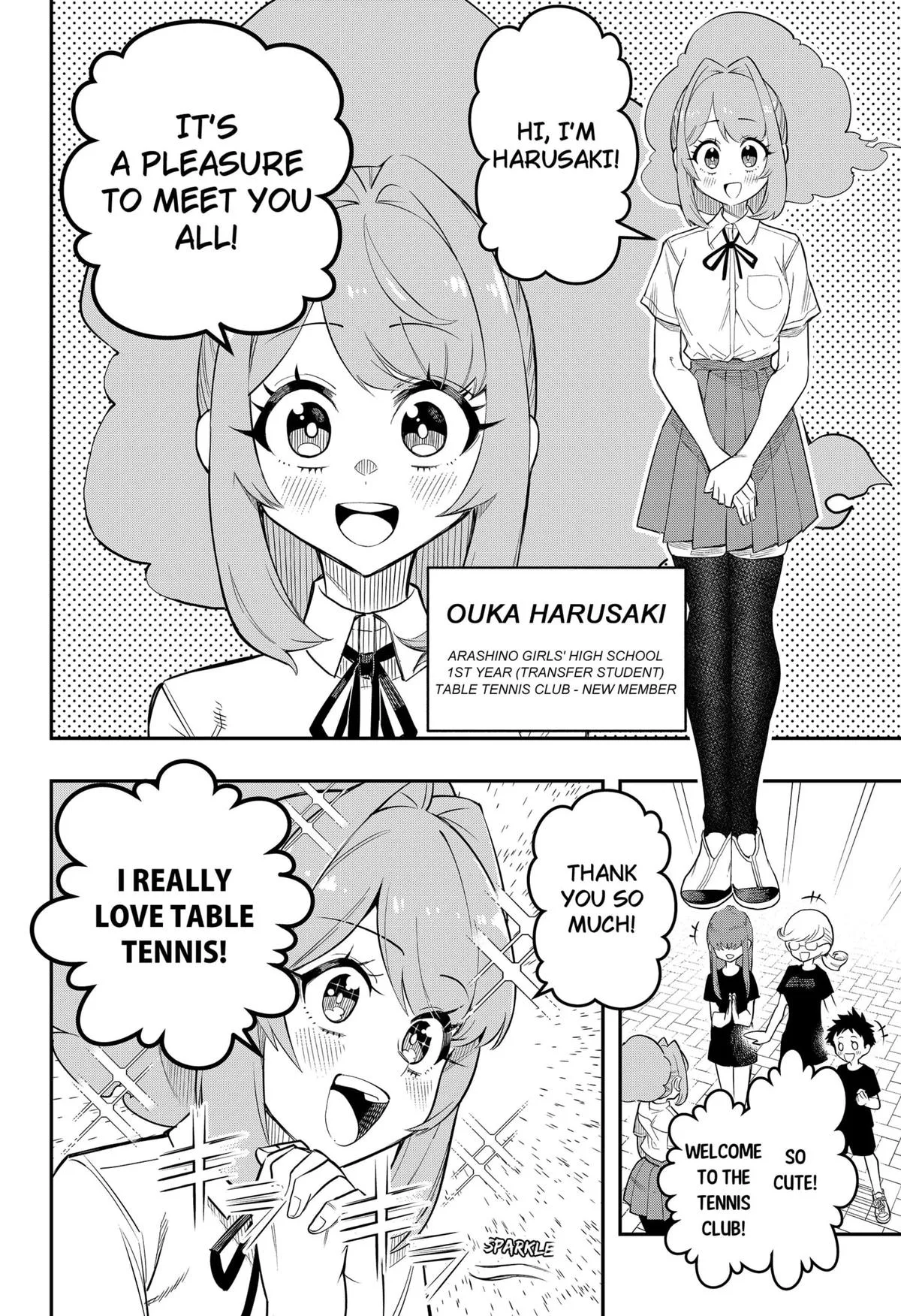 Shunrai Table Tennis, chapter 1, page 9