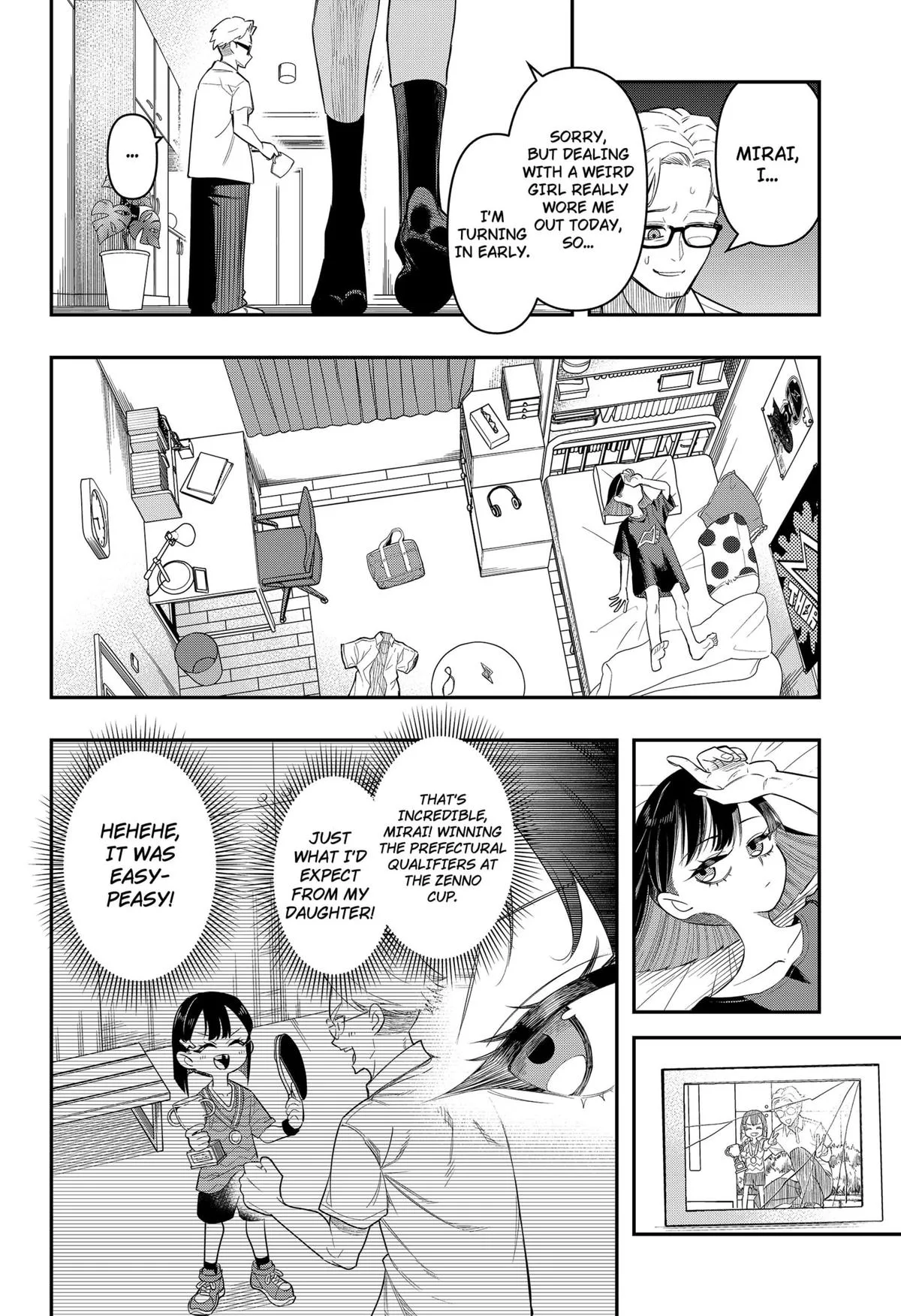 Shunrai Table Tennis, chapter 1, page 17
