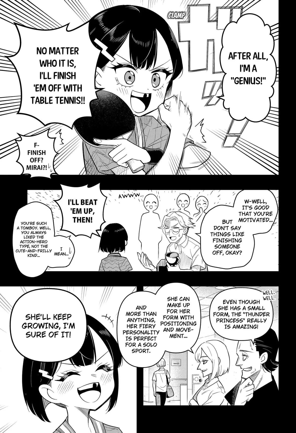 Shunrai Table Tennis, chapter 1, page 18