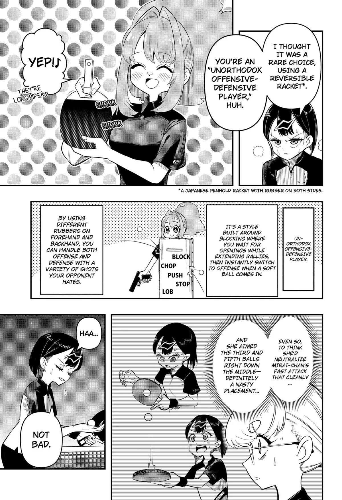 Shunrai Table Tennis, chapter 1, page 34