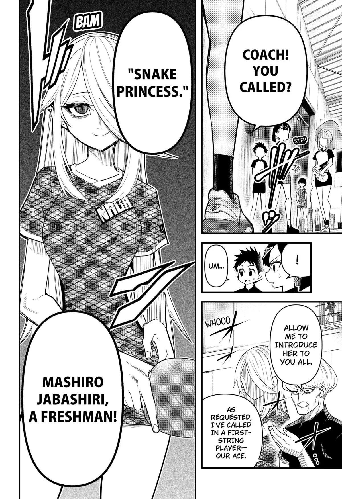 Shunrai Table Tennis, chapter 4, page 2