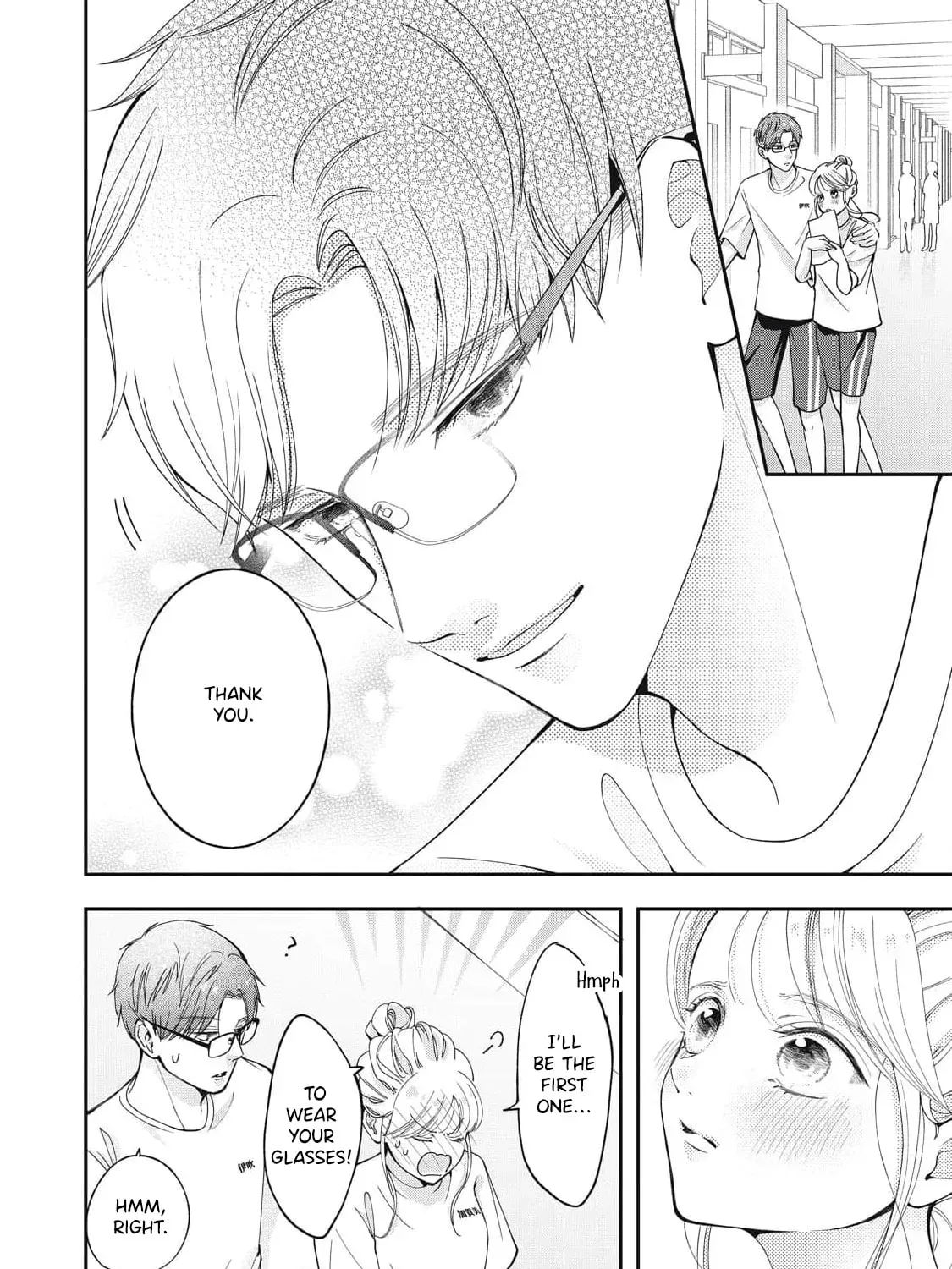 Megane na Kare to Fechi Kanojo, chapter 14, page 9