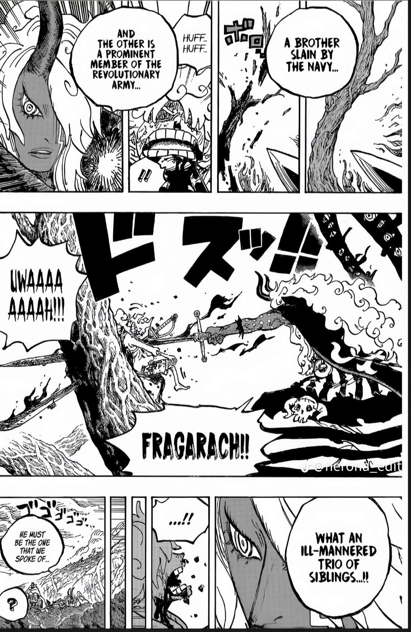 One Piece Manga, chapter 1189, page 8
