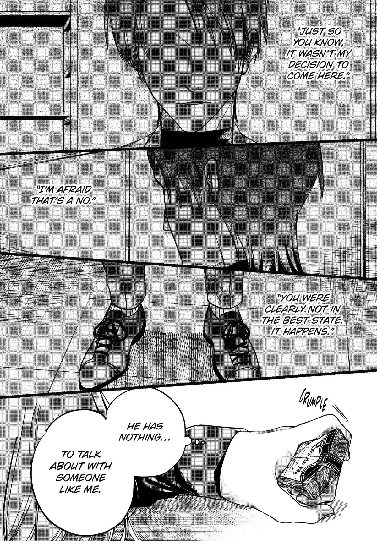 Super no Ura de Yani Suu Futari, chapter 63, page 21