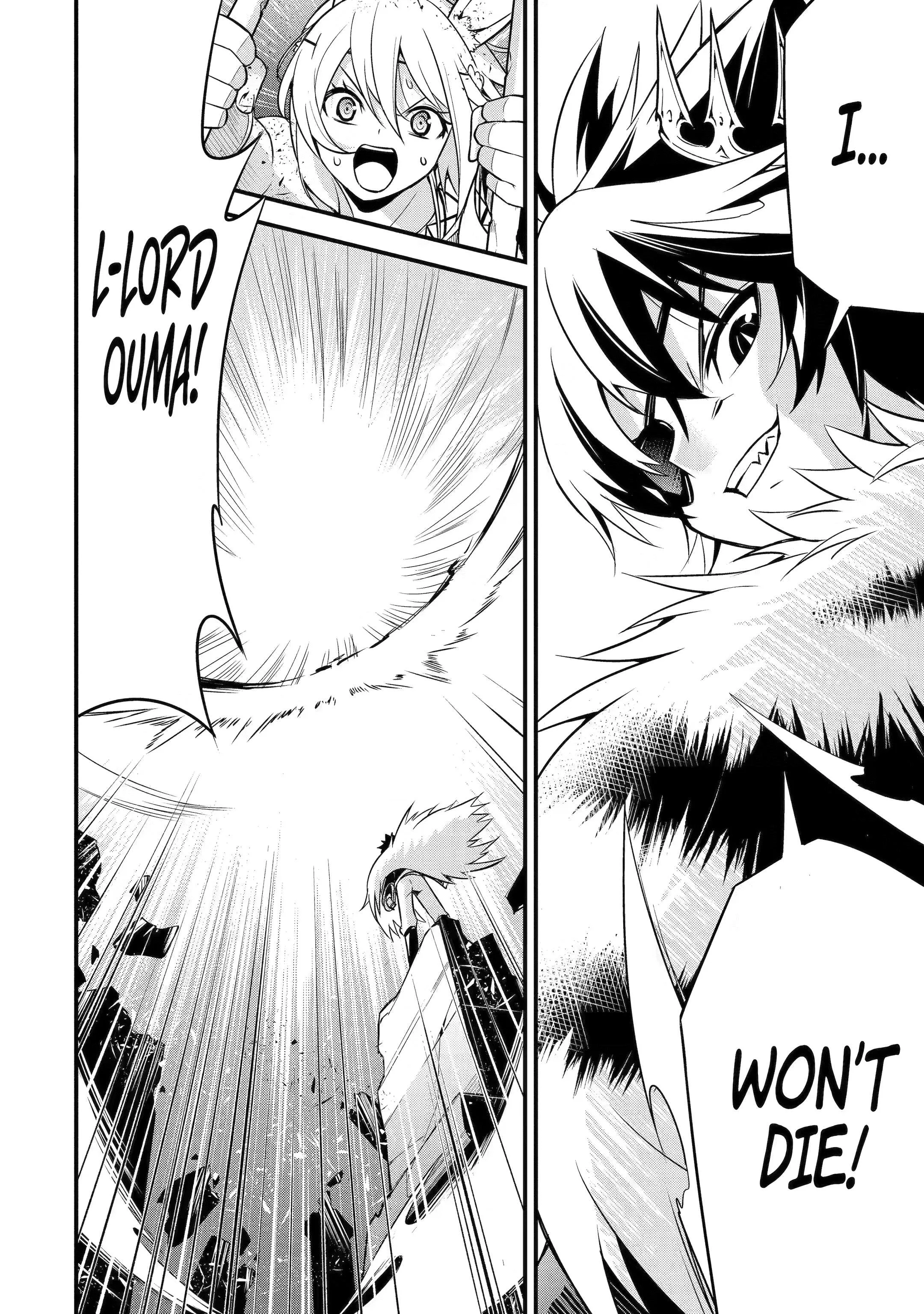 The Beast King Ouma Reconquers the World, chapter 1, page 14
