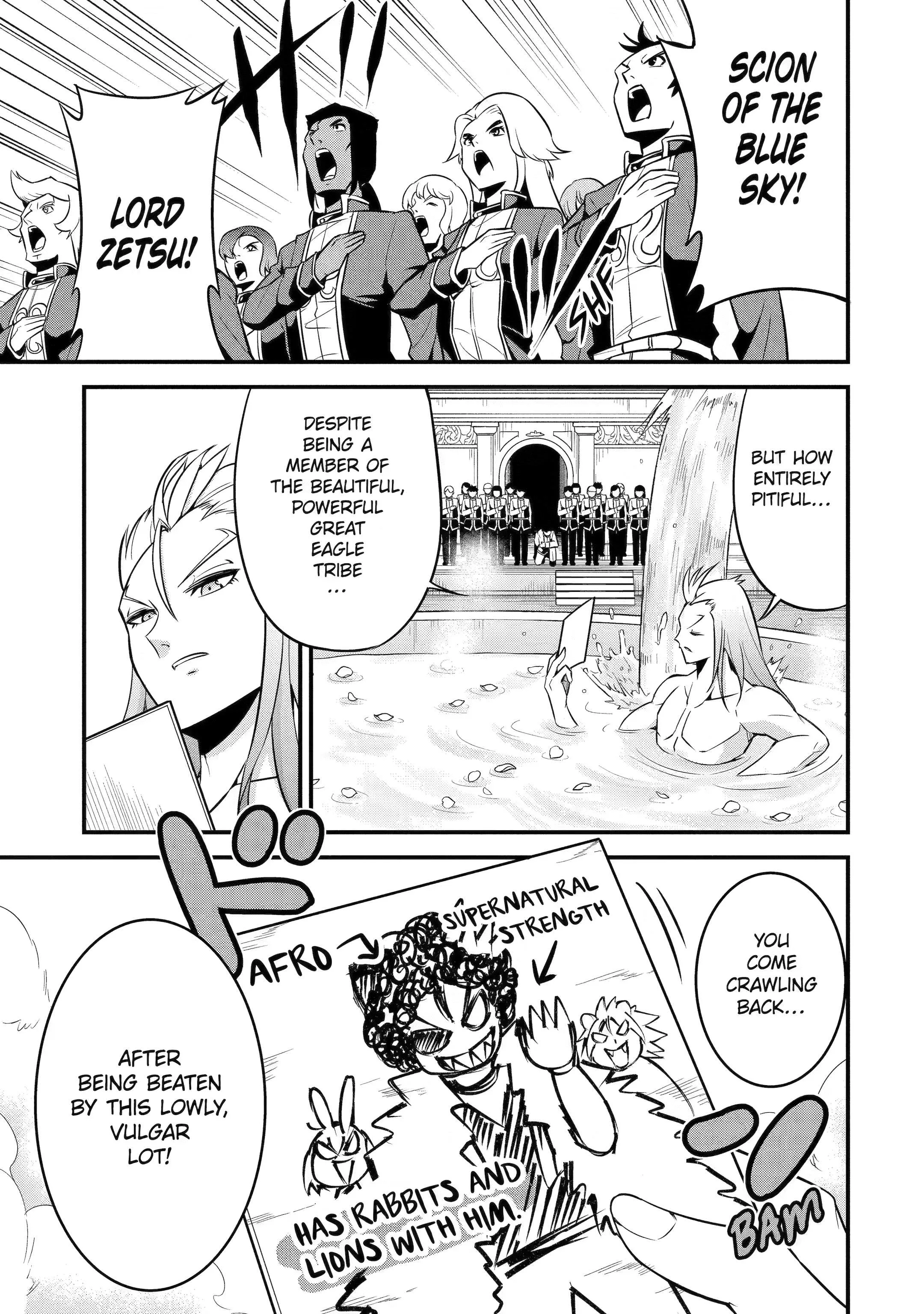 The Beast King Ouma Reconquers the World, chapter 3, page 11