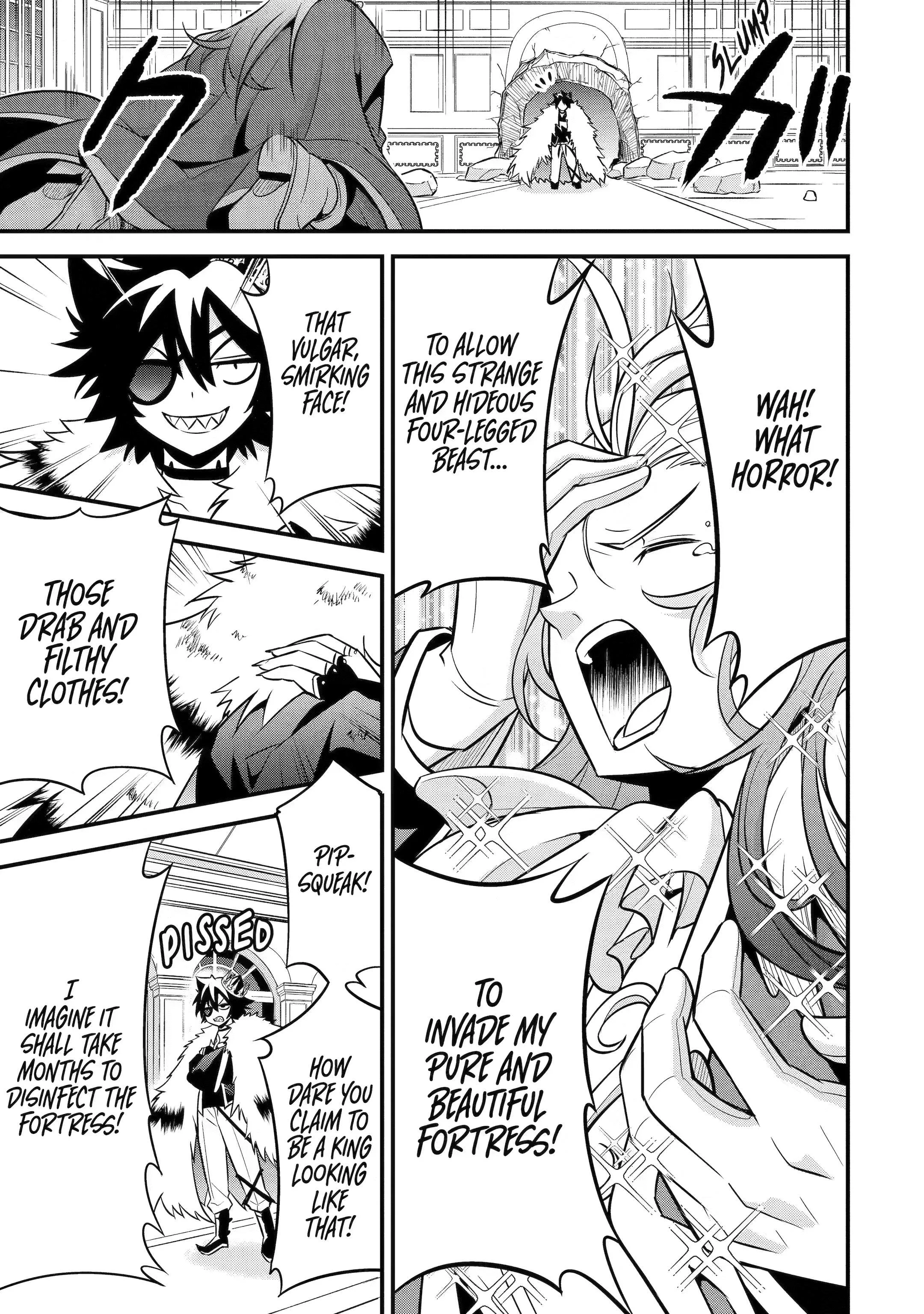 The Beast King Ouma Reconquers the World, chapter 4, page 8