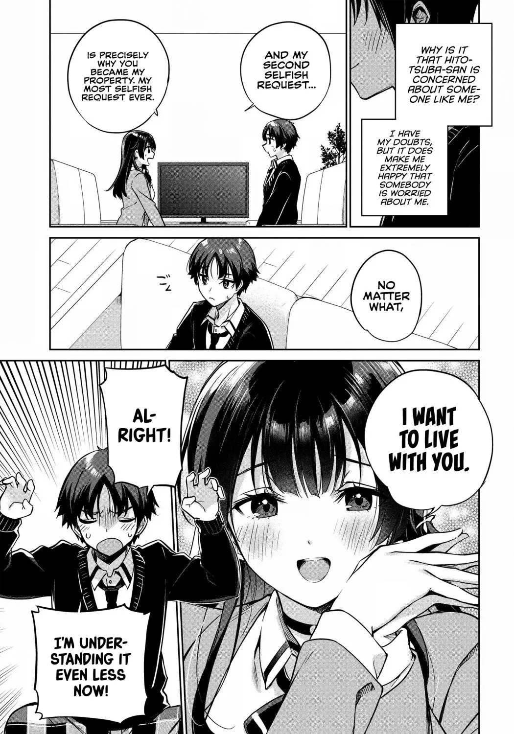 I'm Gonna Live with You Not Because My Parents Left Me Their Debt but Because I Like You, chapter 2, page 13