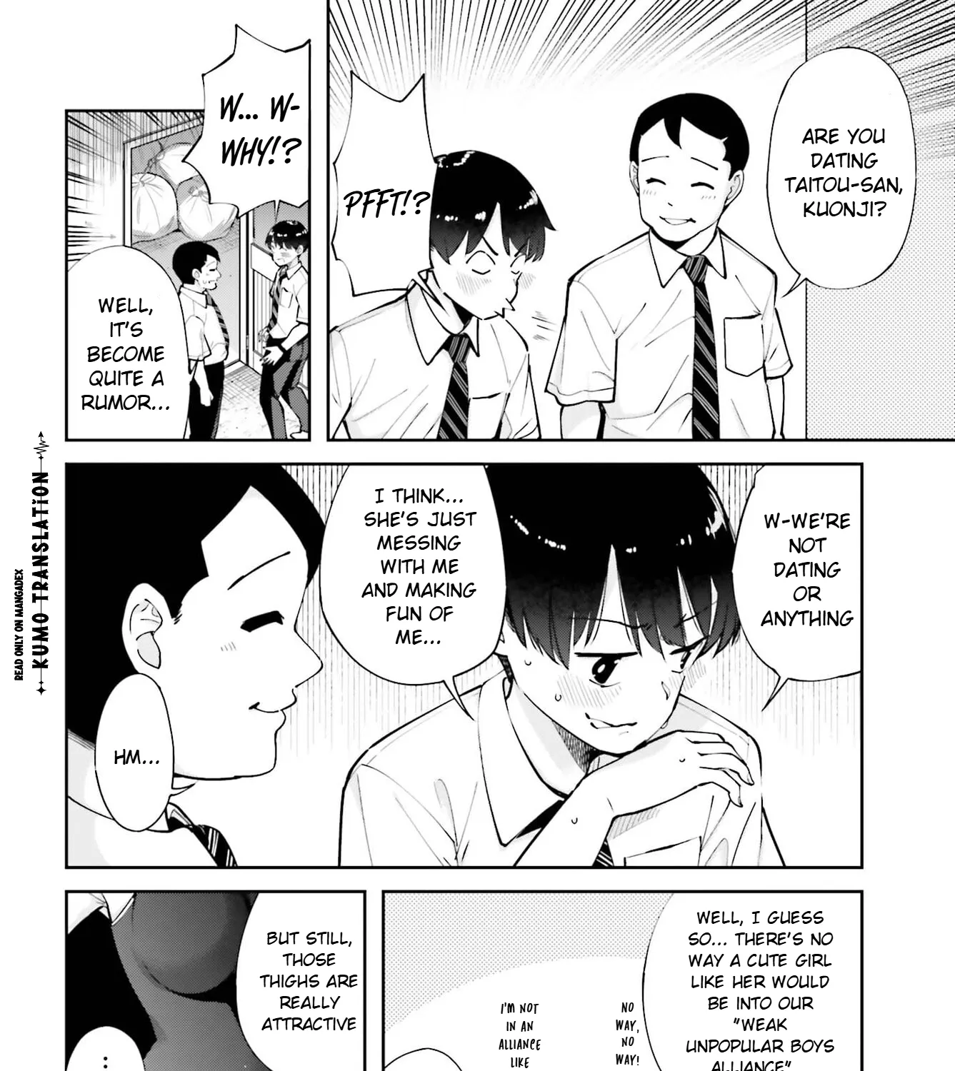 Thighs-san Next to Me, chapter 8, page 15