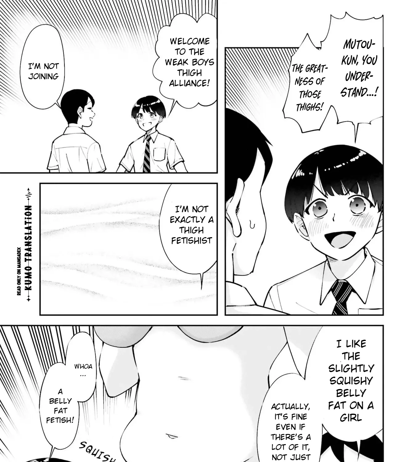 Thighs-san Next to Me, chapter 8, page 17