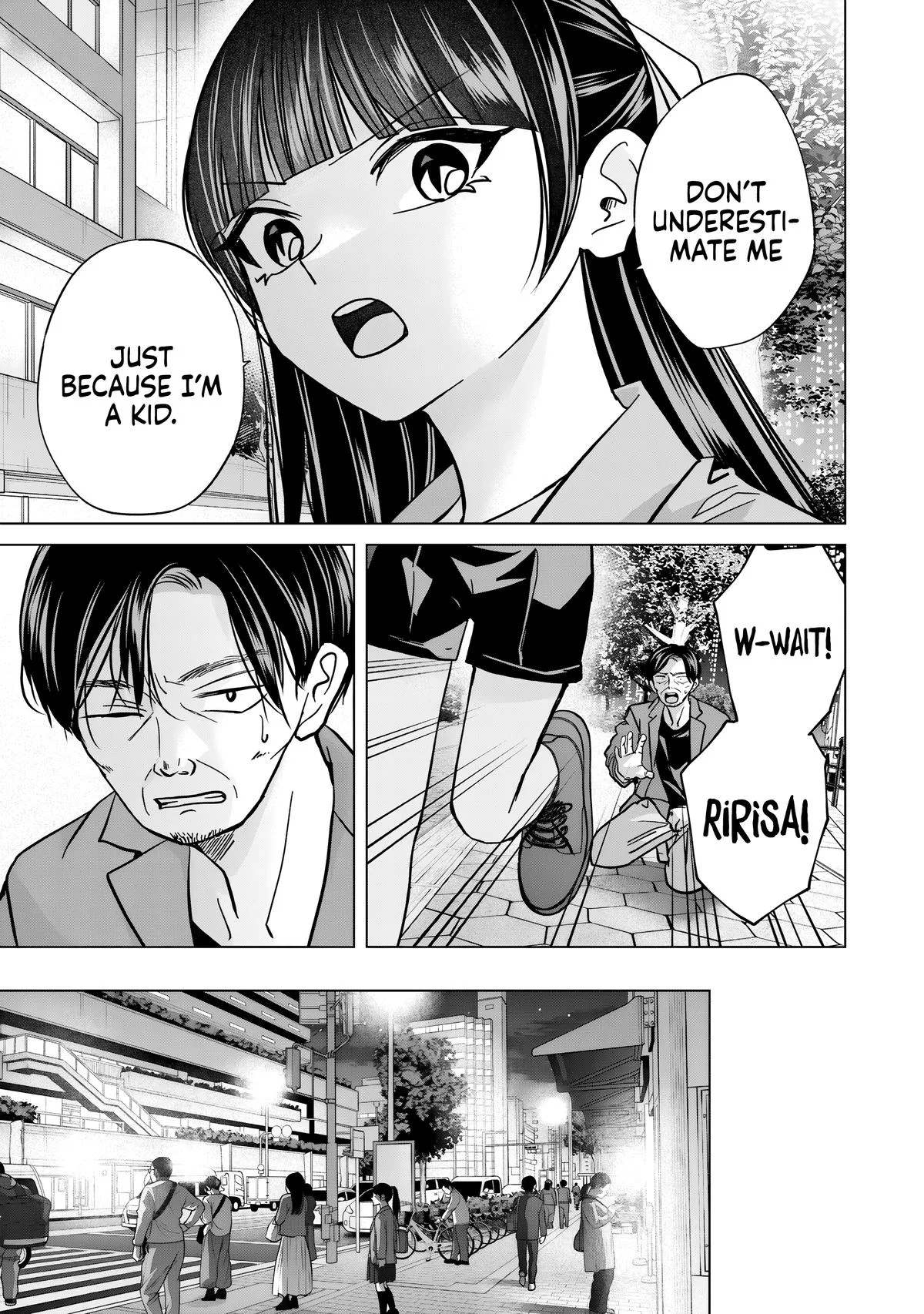 Kusunoki's Flunking Her High School Glow-Up, chapter 55, page 3