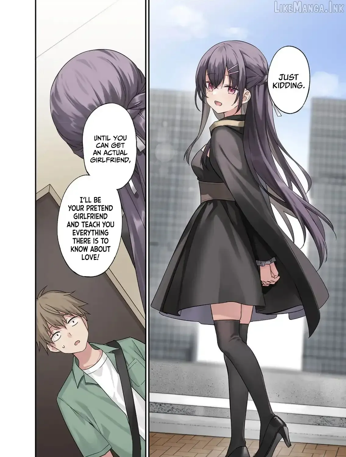 Lying Girlfriend Kagemori-san, chapter 2, page 9