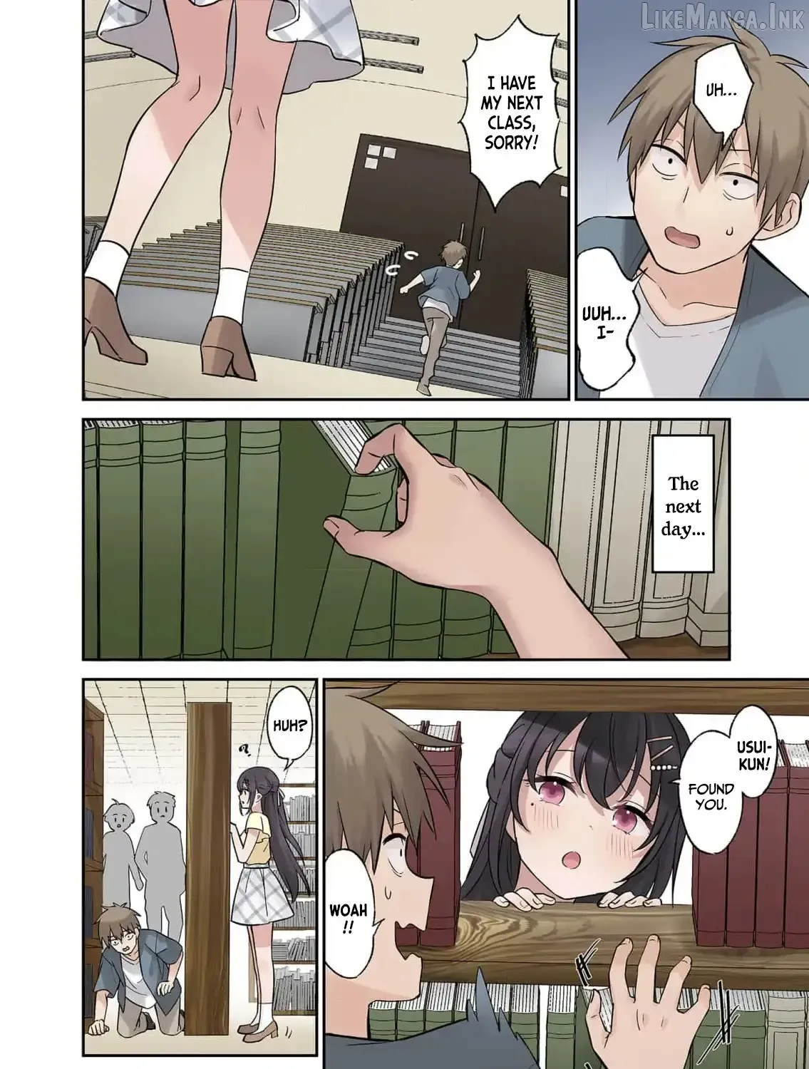 Lying Girlfriend Kagemori-san, chapter 2, page 21