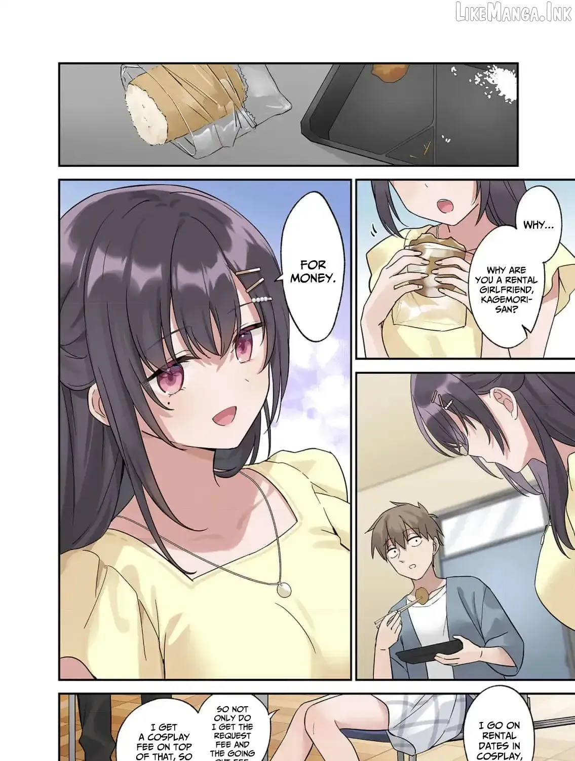 Lying Girlfriend Kagemori-san, chapter 2, page 37