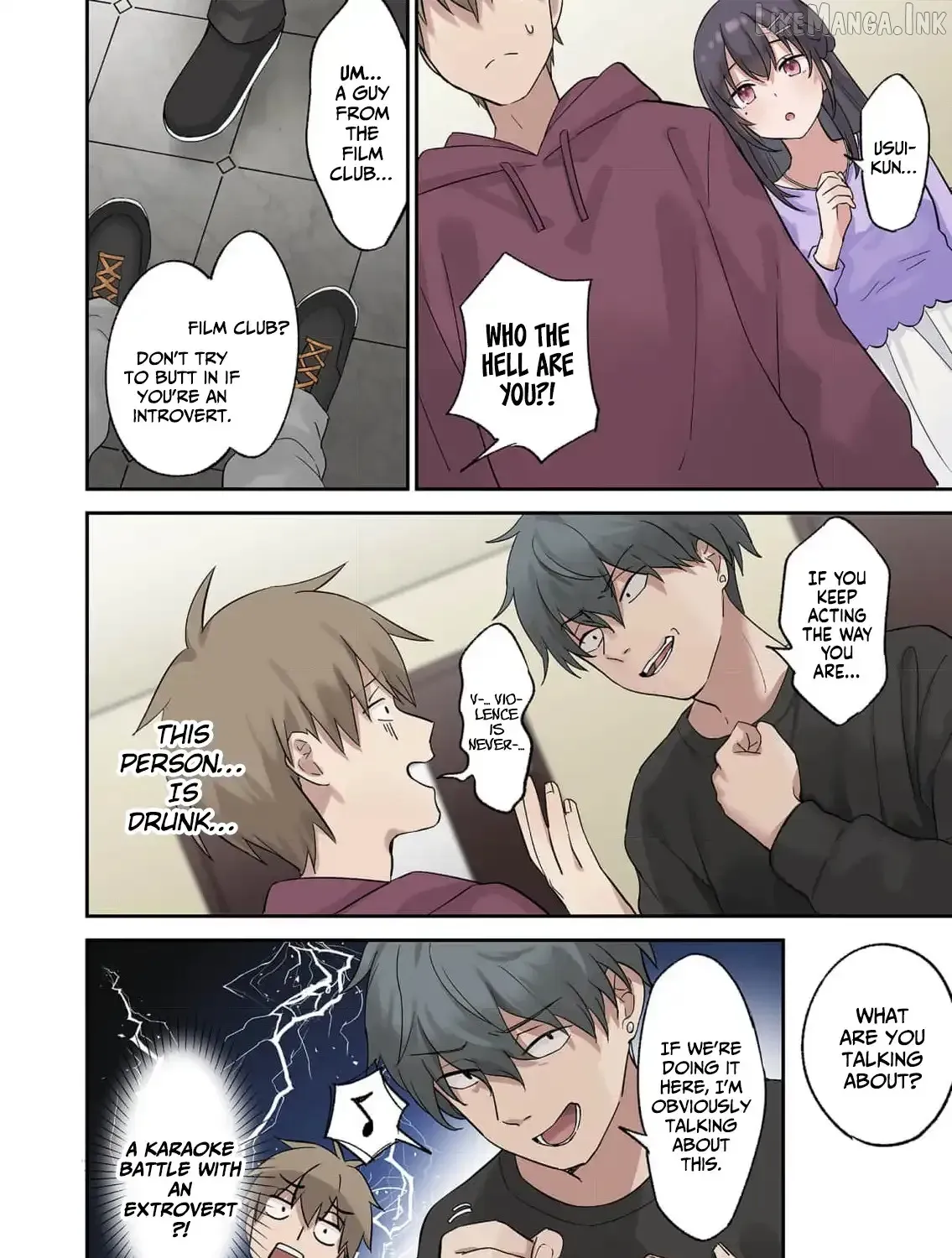 Lying Girlfriend Kagemori-san, chapter 3, page 17