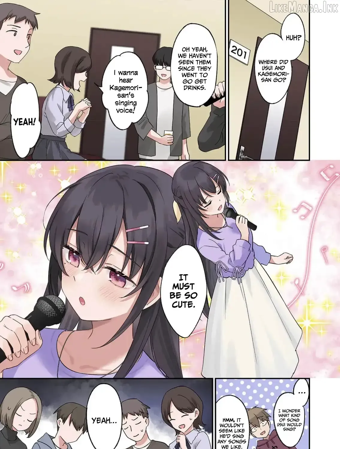 Lying Girlfriend Kagemori-san, chapter 3, page 23