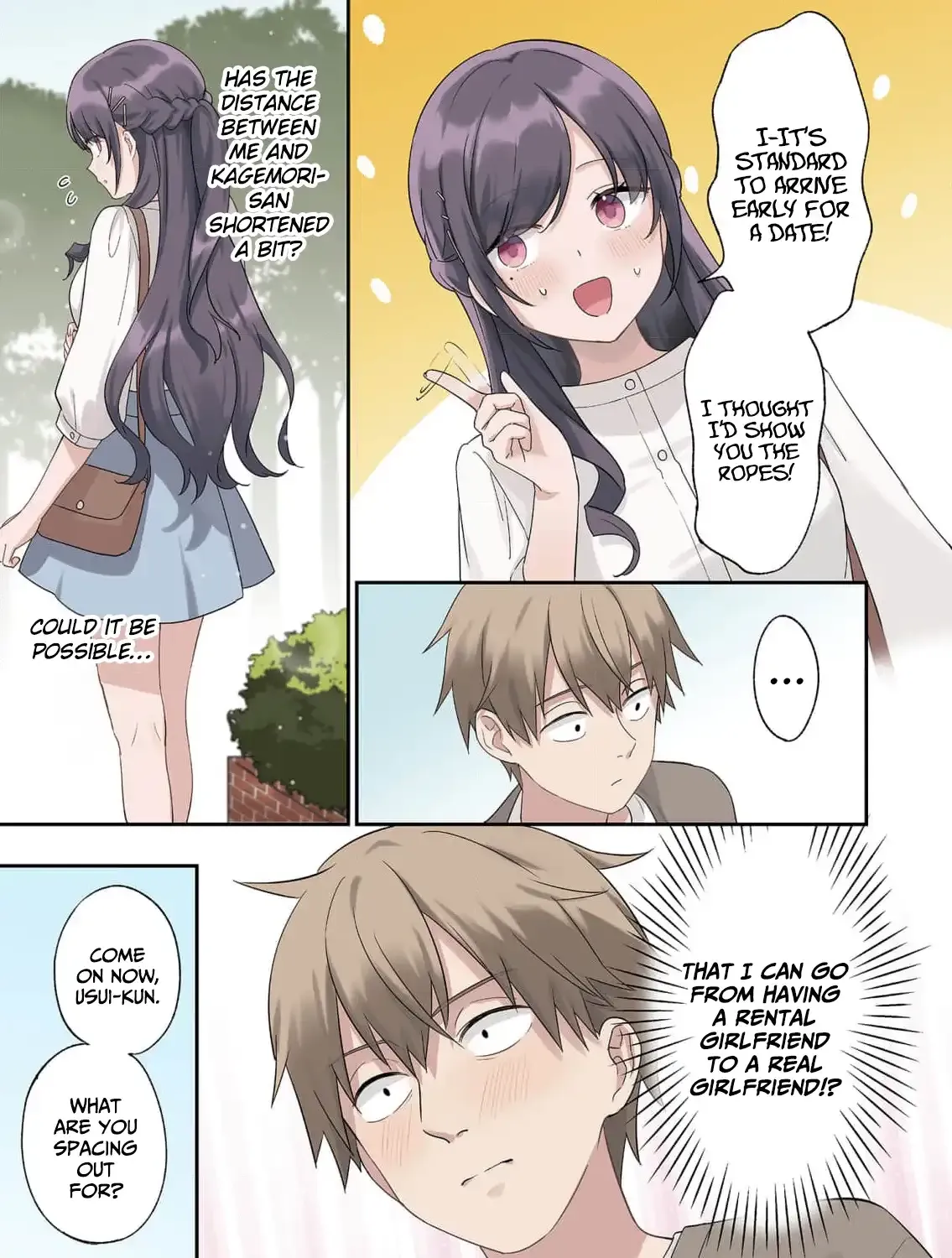 Lying Girlfriend Kagemori-san, chapter 5, page 7