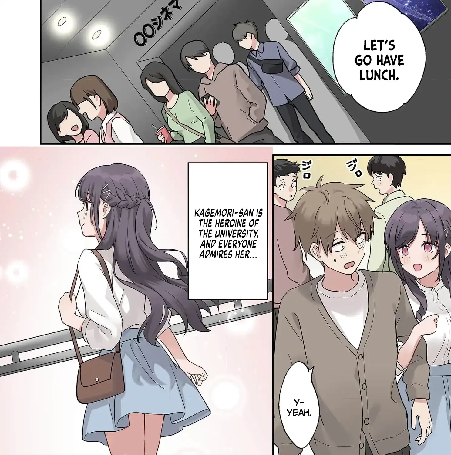 Lying Girlfriend Kagemori-san, chapter 5, page 17