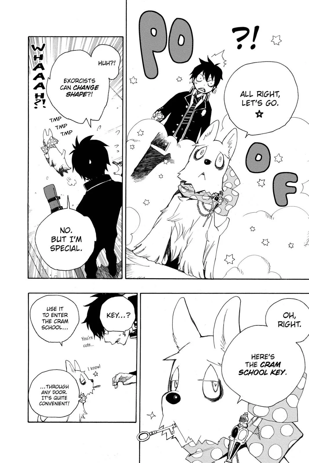 Blue Exorcist, chapter 2, page 15