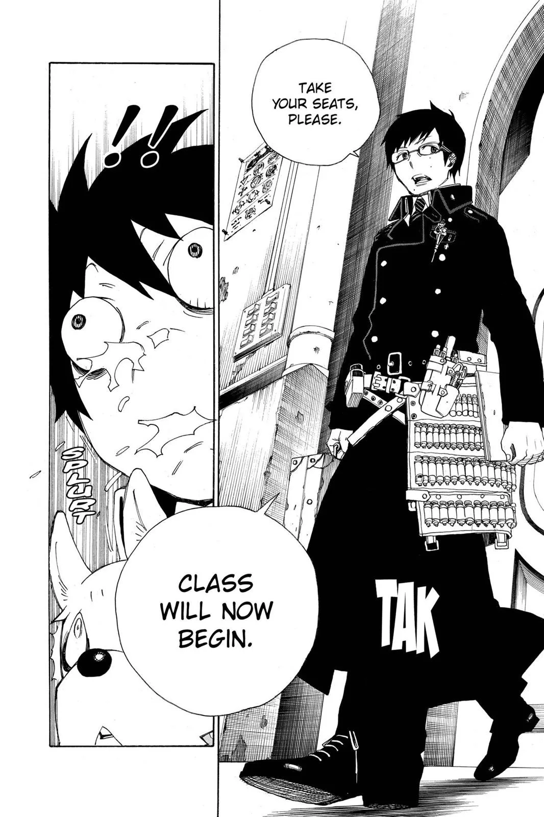 Blue Exorcist, chapter 2, page 19