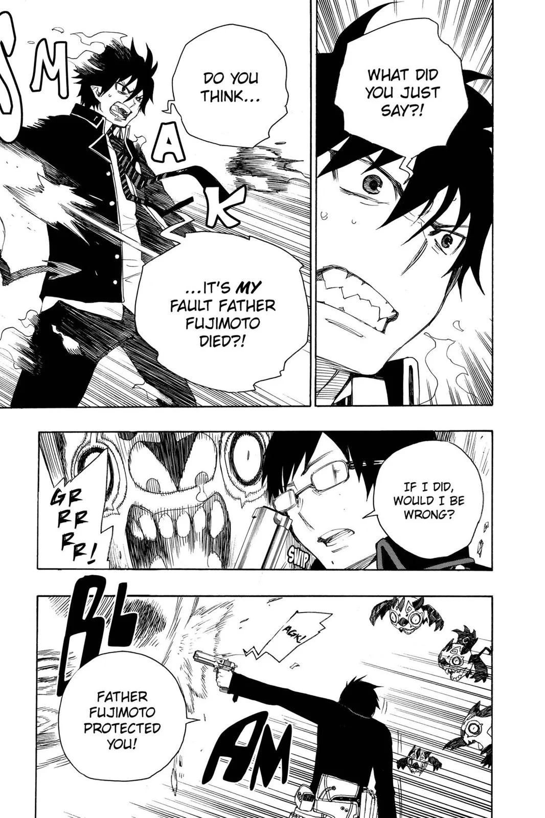 Blue Exorcist, chapter 2, page 36