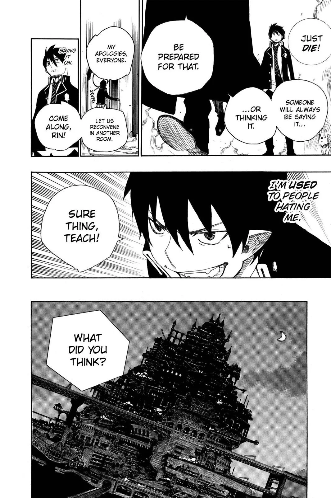 Blue Exorcist, chapter 2, page 49