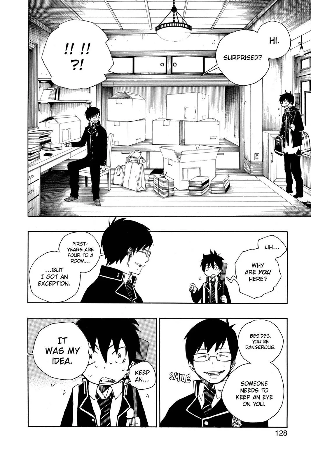 Blue Exorcist, chapter 2, page 55