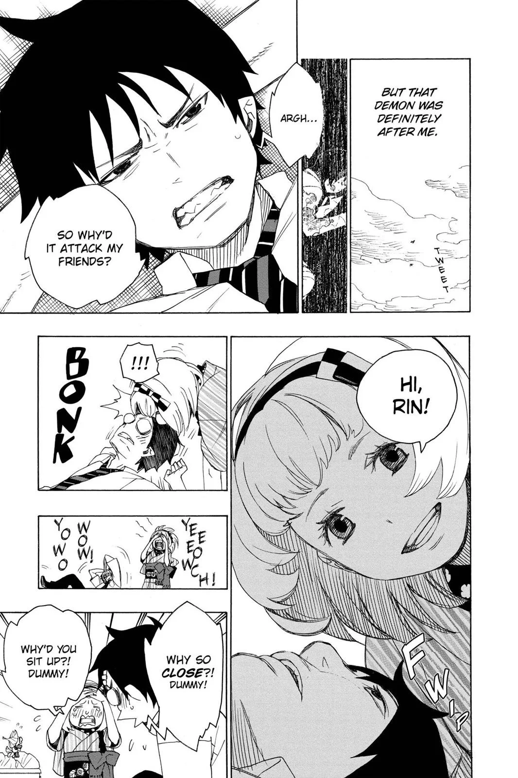 Blue Exorcist, chapter 6, page 9