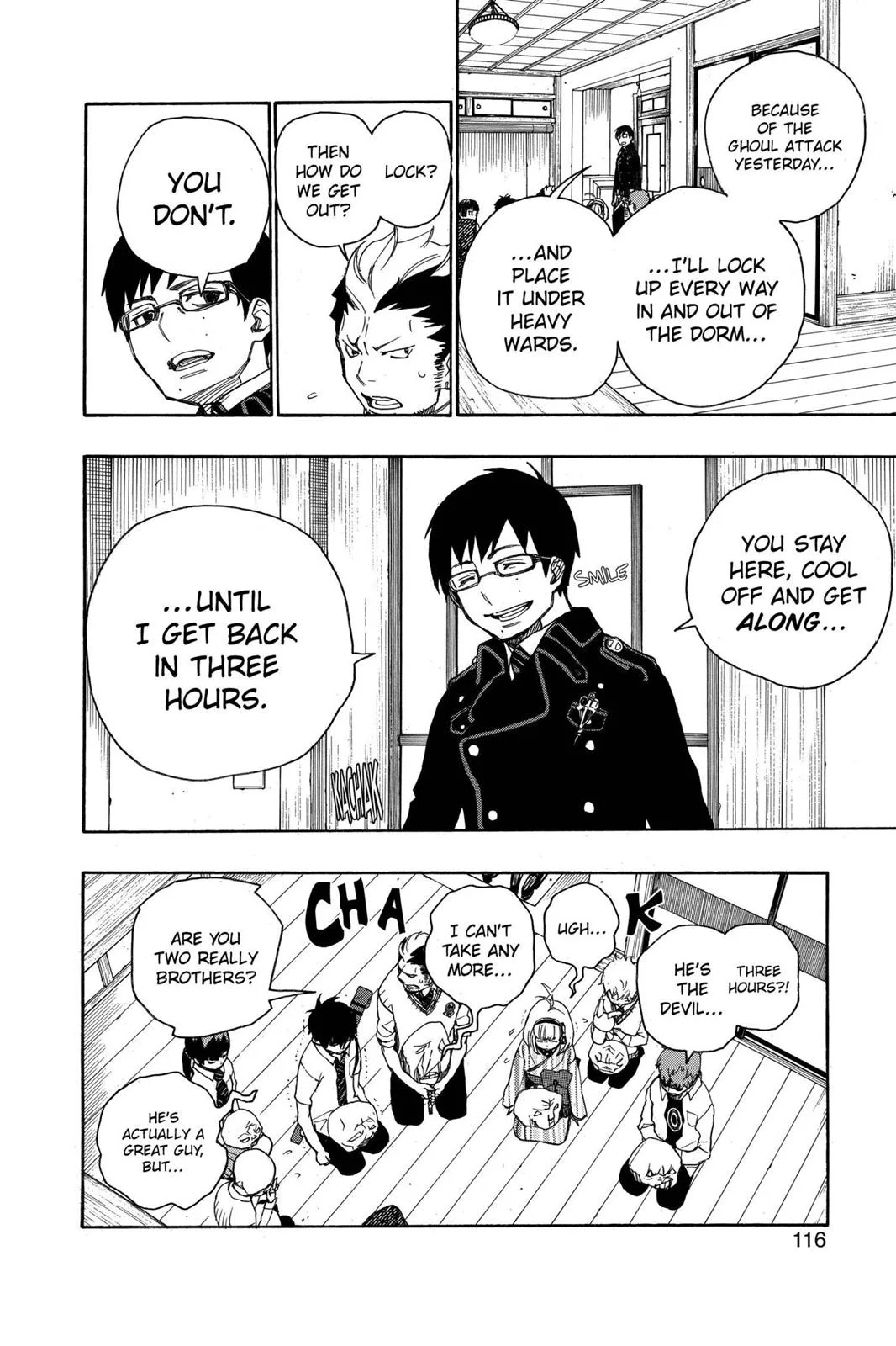 Blue Exorcist, chapter 6, page 20