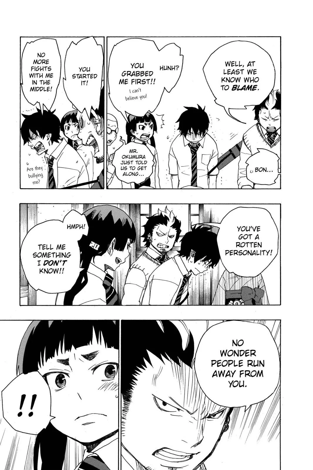 Blue Exorcist, chapter 6, page 21