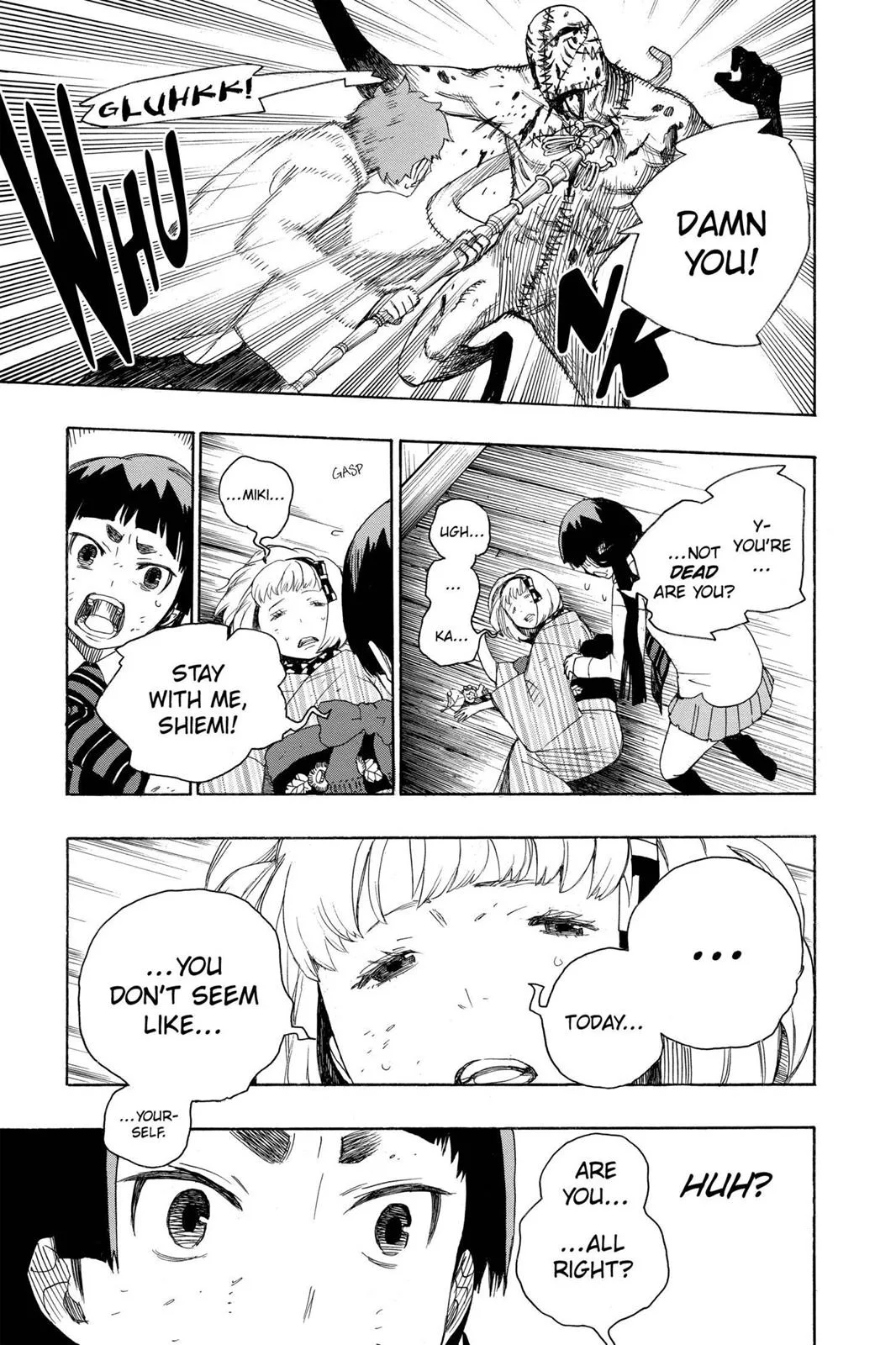 Blue Exorcist, chapter 6, page 39