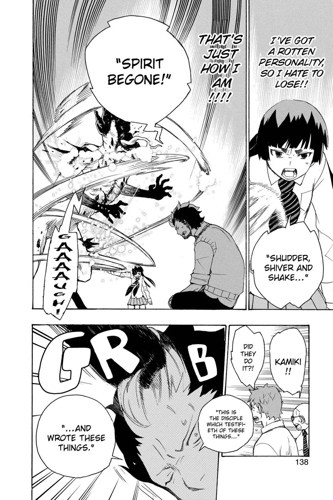 Blue Exorcist, chapter 6, page 42