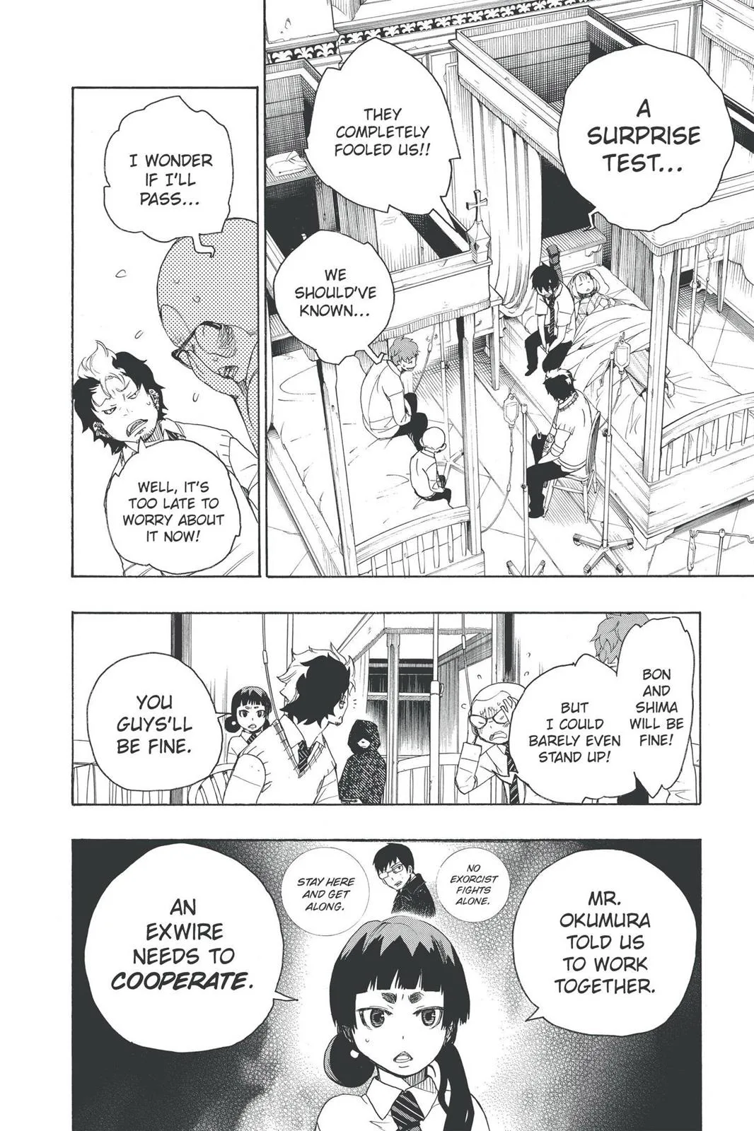 Blue Exorcist, chapter 7, page 6