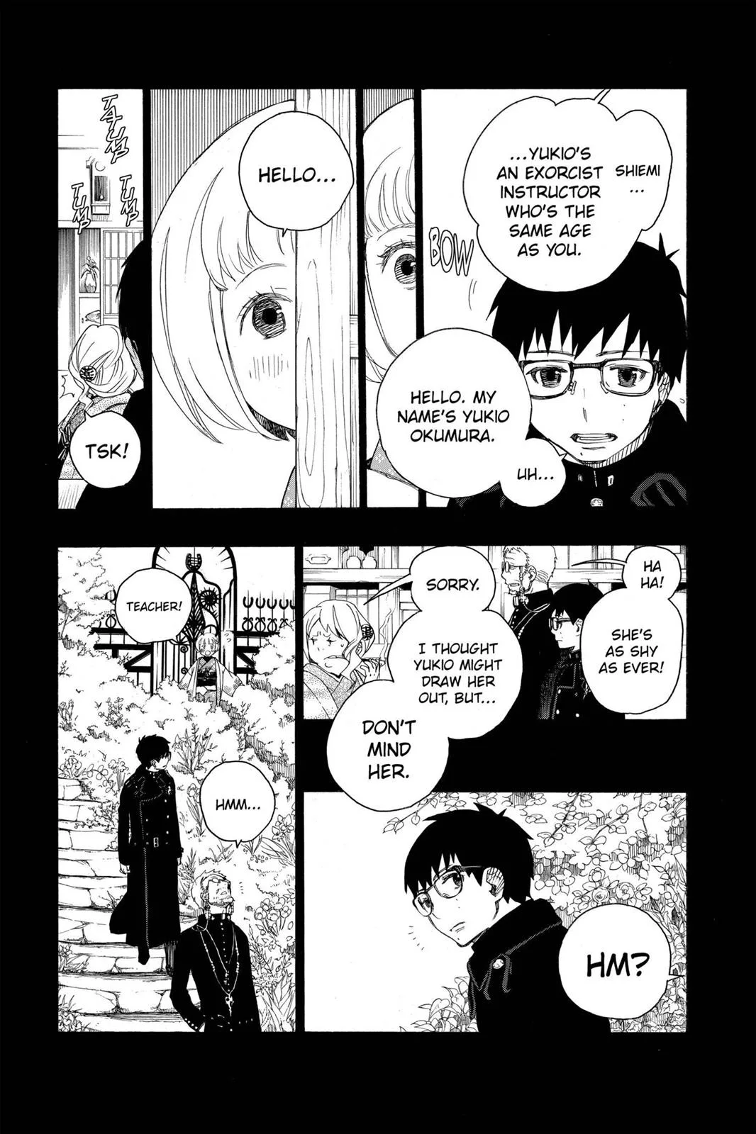 Blue Exorcist, chapter 7, page 17