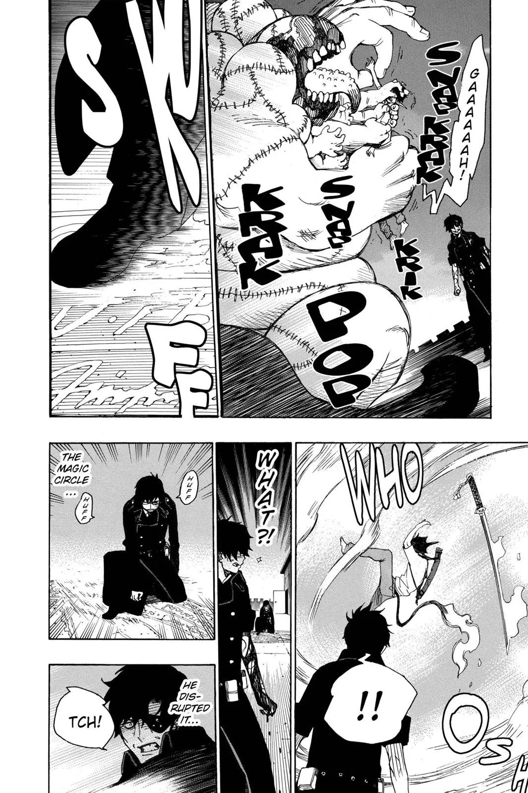Blue Exorcist, chapter 7, page 32