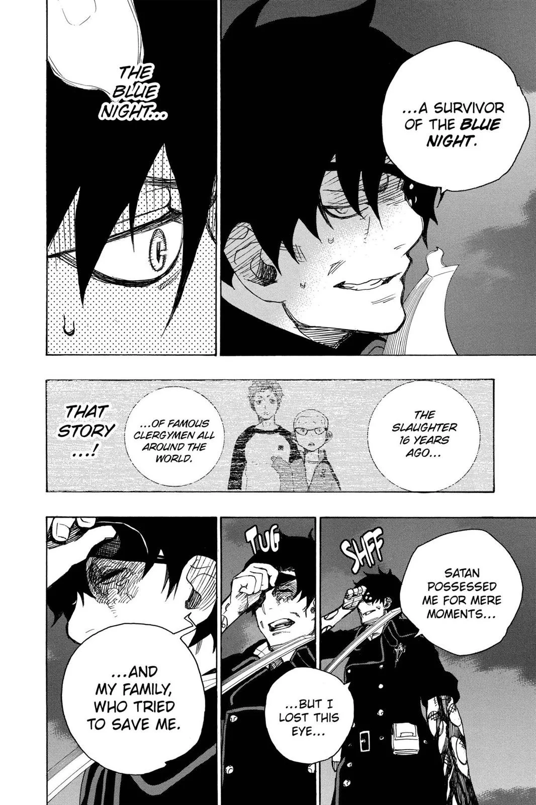 Blue Exorcist, chapter 7, page 34