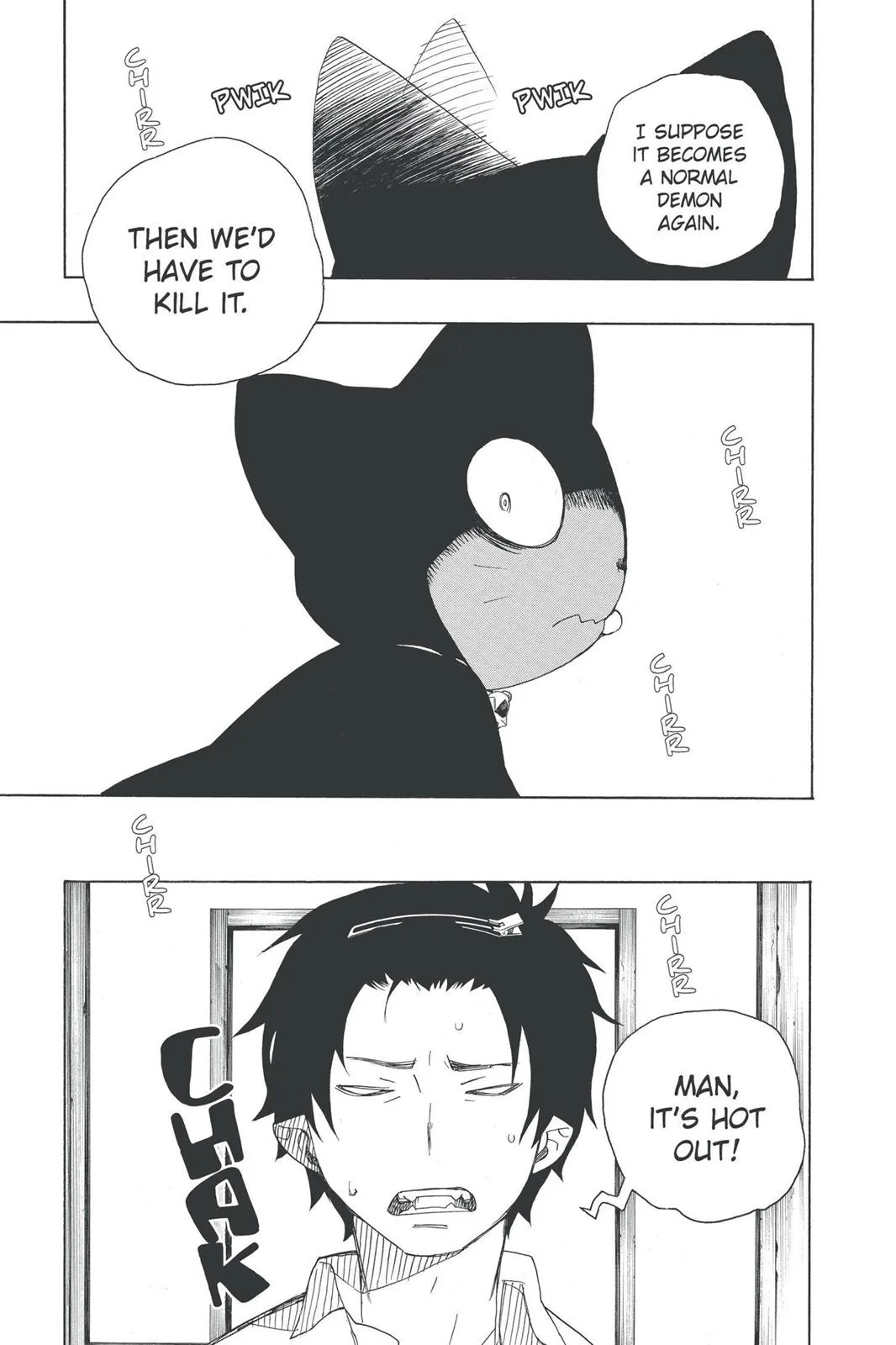 Blue Exorcist, chapter 8, page 13